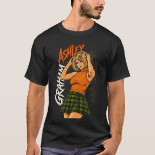 Ashley Horror Graham Art 09 Basic Donkere T-Shir T-shirt