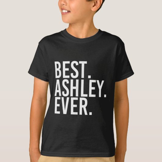 . Ashley. Iedereen. Grappige D Naam Grap T-shirt (Voorkant)