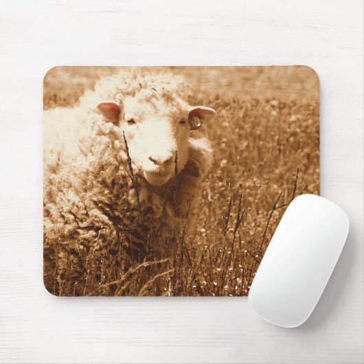 Ashley in Sepia Muismat (Met muis)