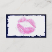 Ashley Kiss Card 2 Visitekaartje (Achterkant)
