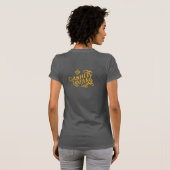Ashley Lozano Jewelry "The Future" in Gold T-shirt (Achterkant volledig)