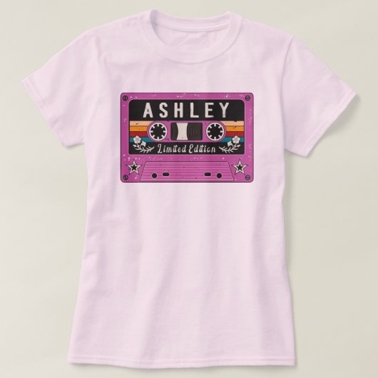  Ashley naam T-shirt (Design voorkant)