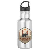 Ashley National Forest Beer Waterfles (Voorkant)