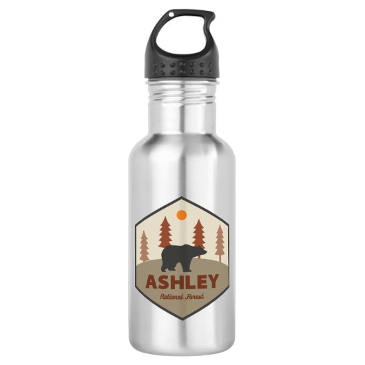 Ashley National Forest Beer Waterfles (Voorkant)