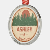 Ashley National Forest Metalen Ornament (Links)