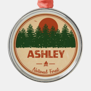 Ashley National Forest Metalen Ornament