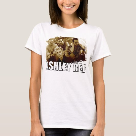 Ashley Red T-shirt (Voorkant)