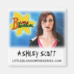 Ashley Scott Fridge Magnet
