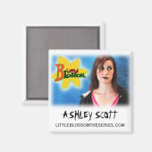 Ashley Scott Koelkast Magnet (Voorkant / Achterkant)