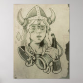 Ashley Thomas: "Valkyrie" Poster (Voorkant)