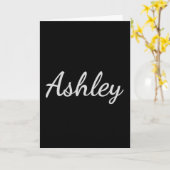 ***ASHLEY*** VERHAAL BIRTHDAY OP "JULLIE"!!! KAART (Gele Bloem)