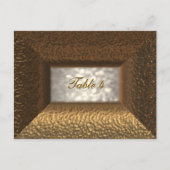 Ashley Victoriaans Table Number Kaart (Voorkant)