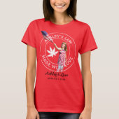 Ashley wet vlag T-shirt (Voorkant)
