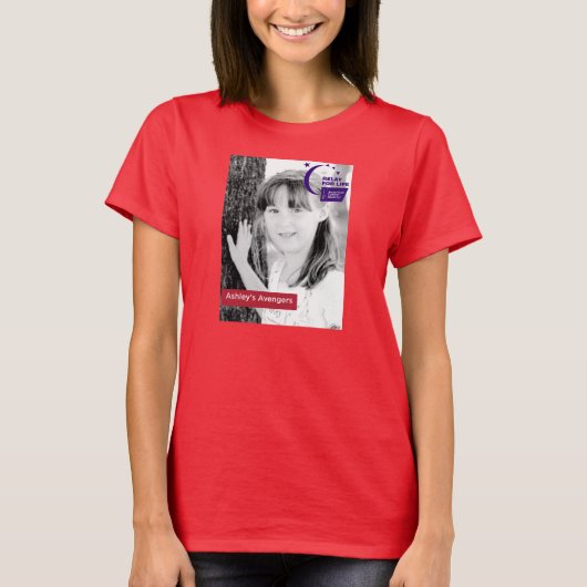 Ashley's Avengers Red shirt (Voorkant)