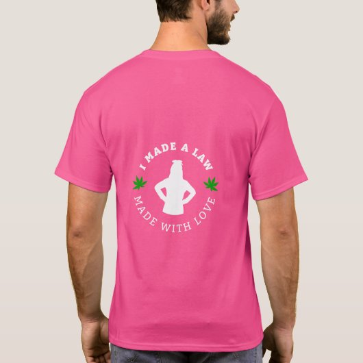 Ashley's wet t-shirt (Achterkant)