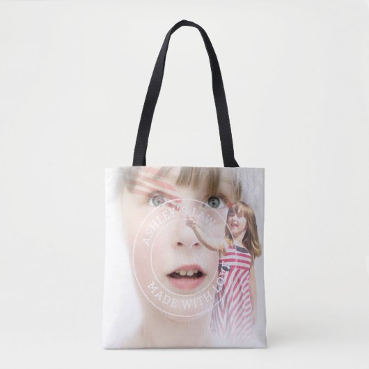 Ashley's wet tote bag (Voorkant)