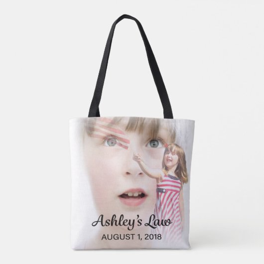 Ashley's wet tote bag (Achterkant)