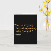 Ashlyn Gift Quote Gepersonaliseerde Grappige Verja Kaart (Gele Bloem)