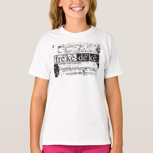 ashlyn merkt meisjes ringer op t-shirt (Voorkant)