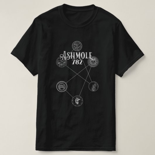 Ashmole 782 van A Discovery of Witches T-Shirt (Design voorkant)