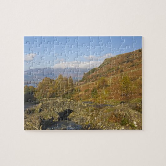 Ashness Bridge, Lake District, Cumbria, Engeland Legpuzzel (Horizontaal)