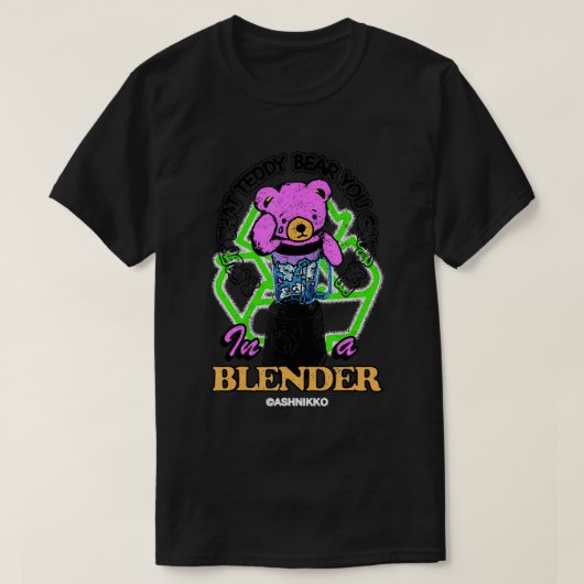 Ashnikko - Teddy Bear gaat over het T-shirt (Design voorkant)