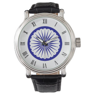 Ashoka Chakra (1947-1950) Symbool Horloge