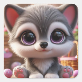 "Ashoska" Vierkante Sticker