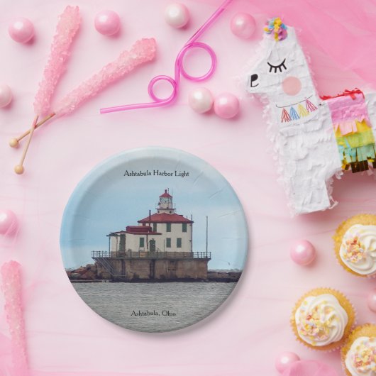 Ashtabula Harbour Licht papier bord (Feest)