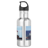 Ashtabula Harbour Lichte waterfles (Achterkant)