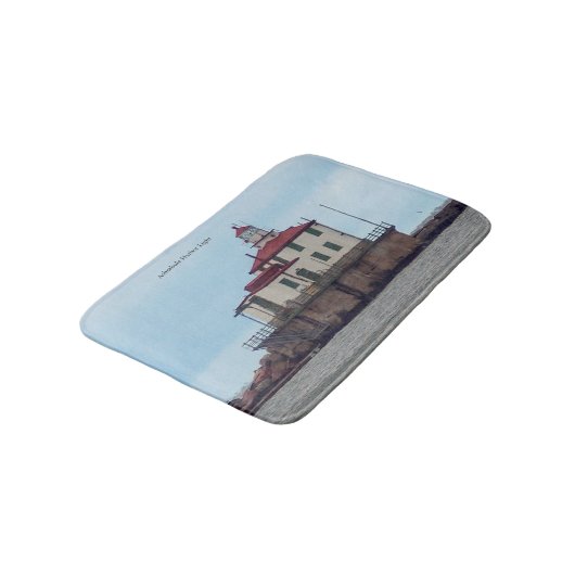 Ashtabula Harbour Light bathmat Badmat (Gekanteld)