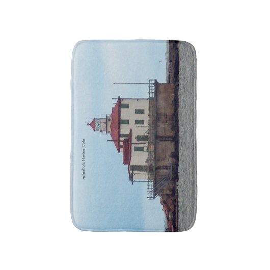 Ashtabula Harbour Light bathmat Badmat (Voorkant Verticaal)