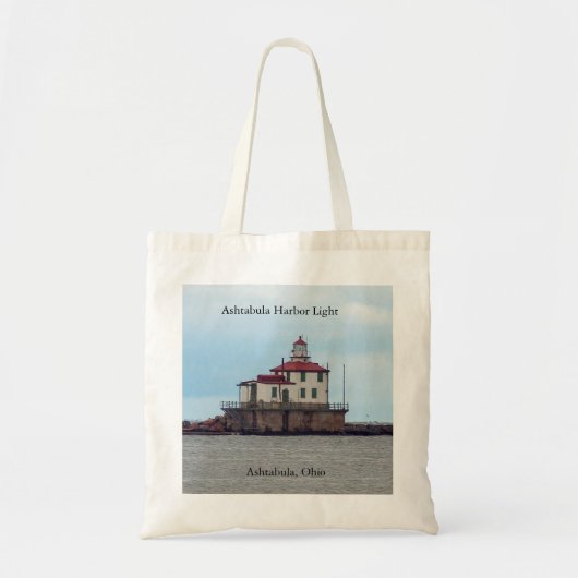 Ashtabula Harbour Light canvas tas (Voorkant)