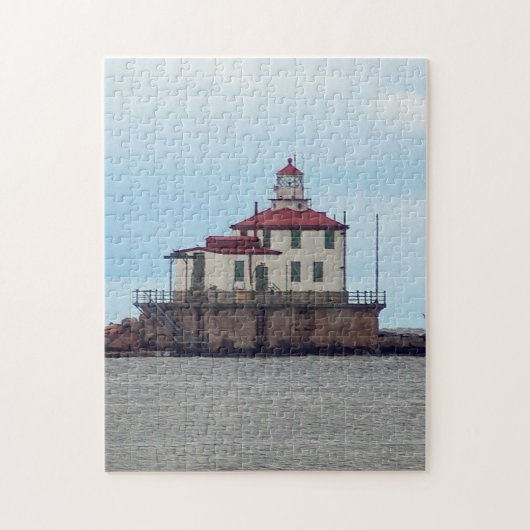 Ashtabula Harbour Light Legpuzzel (Verticaal)