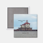Ashtabula Harbour Light magnet (Voorkant / Achterkant)