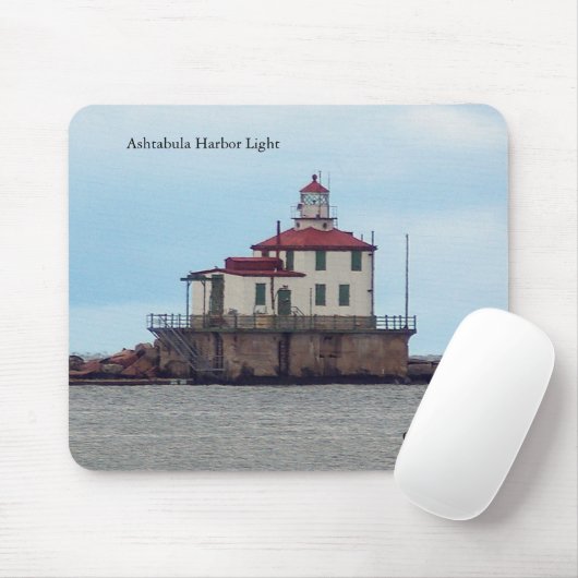 Ashtabula Harbour Light mousepad Muismat (Met muis)