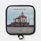 Ashtabula Harbour Light pothouder Pannenlap (Voorkant)