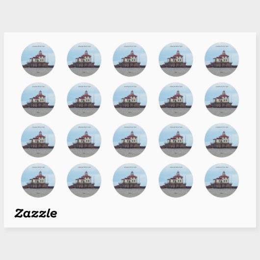 Ashtabula Harbour Light sticker (Vel)