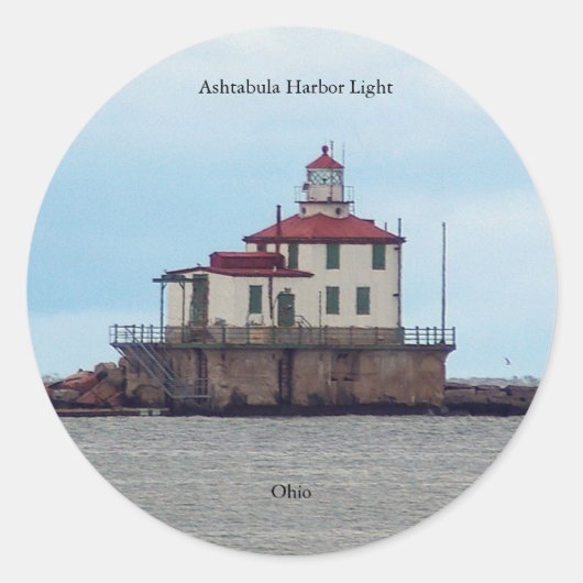 Ashtabula Harbour Light sticker (Voorkant)