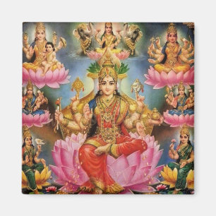 Ashtalakshmi - Acht vormen van Lakshmi Magneet