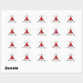 Ashtanga Yoga Ronde Sticker (Vel)