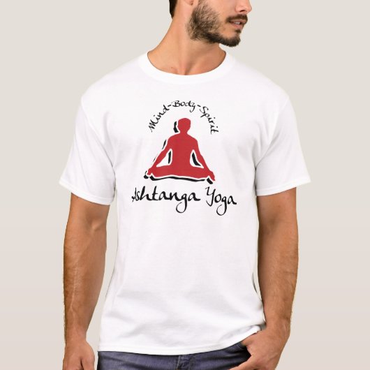 Ashtanga Yoga T-Shirt (Voorkant)