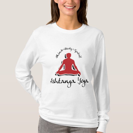 Ashtanga Yoga T-shirt (Voorkant)