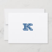 Ashton Bar Mitzvah Uitnodiging Hartelijk dank (Achterkant)