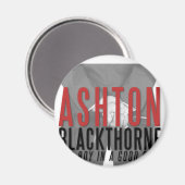 Ashton Blackthorne Magnets Magneet (Voorkant / Achterkant)