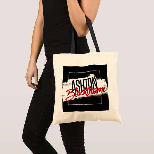 Ashton Blackthorne Signature Canvas tas! Tote Bag (Voorkant (product))