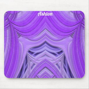 ASHTON ~ Blue Lavender en Paars design Muismat