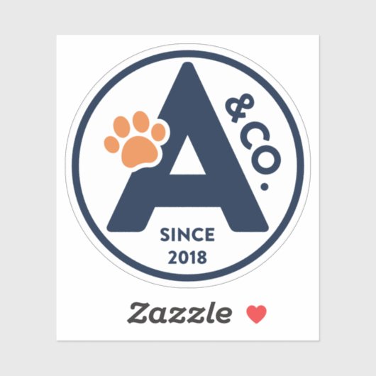 Ashton & Co. K9 Academy 2c Aco Dark Sticker (Vel)