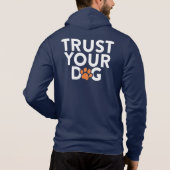 Ashton & Co. K9 Academy 2c Dark Zip  Hoodie (Achterkant)
