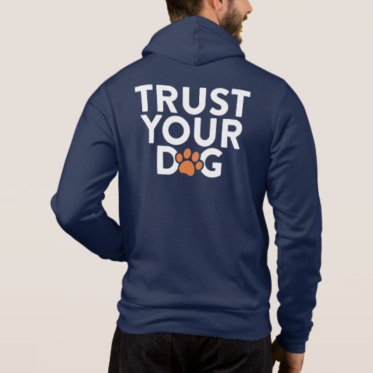 Ashton & Co. K9 Academy 2c Dark Zip Hoodie (Achterkant)